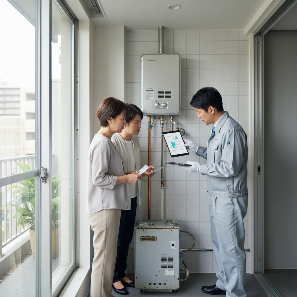 ガス給湯器は10年で交換したほうがいいですか？に関する画像