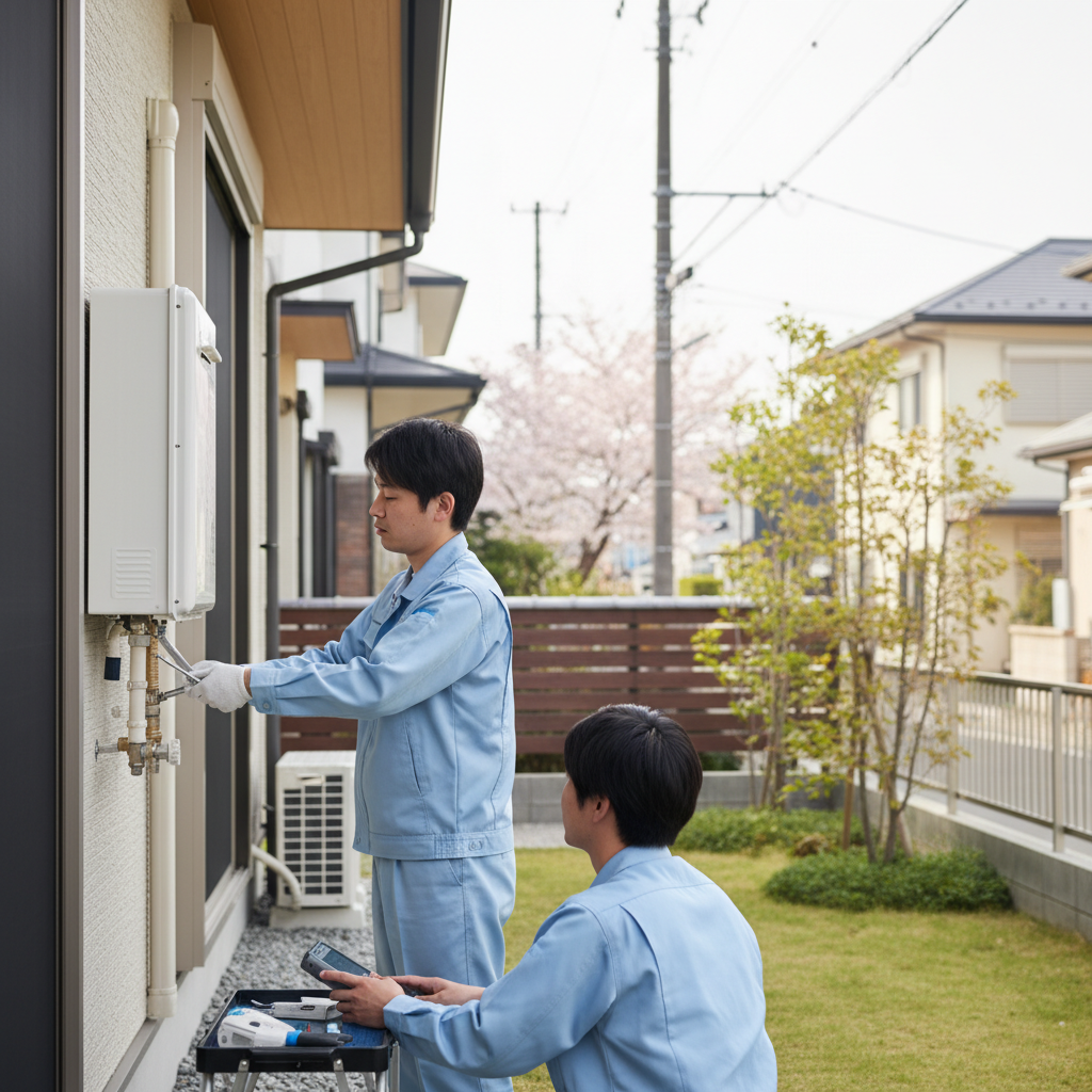 さいたま市岩槻区での給湯器交換まとめに関する画像