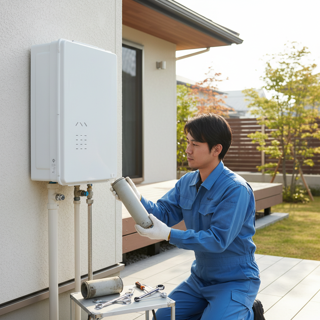 給湯器の中和器交換はどこに頼むのが正解かに関する画像