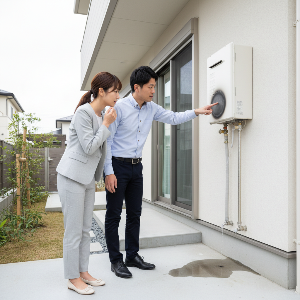 給湯器の故障や修理が必要な予兆と対処法に関する画像