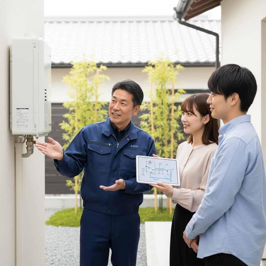 給湯器の交換はどこで頼めばいいですか？に関する画像