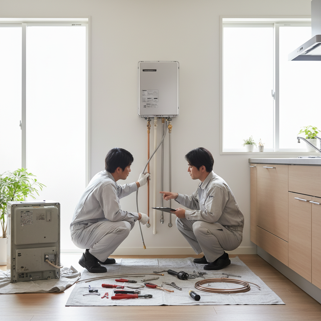 給湯器交換の平均費用はいくらですか？に関する画像