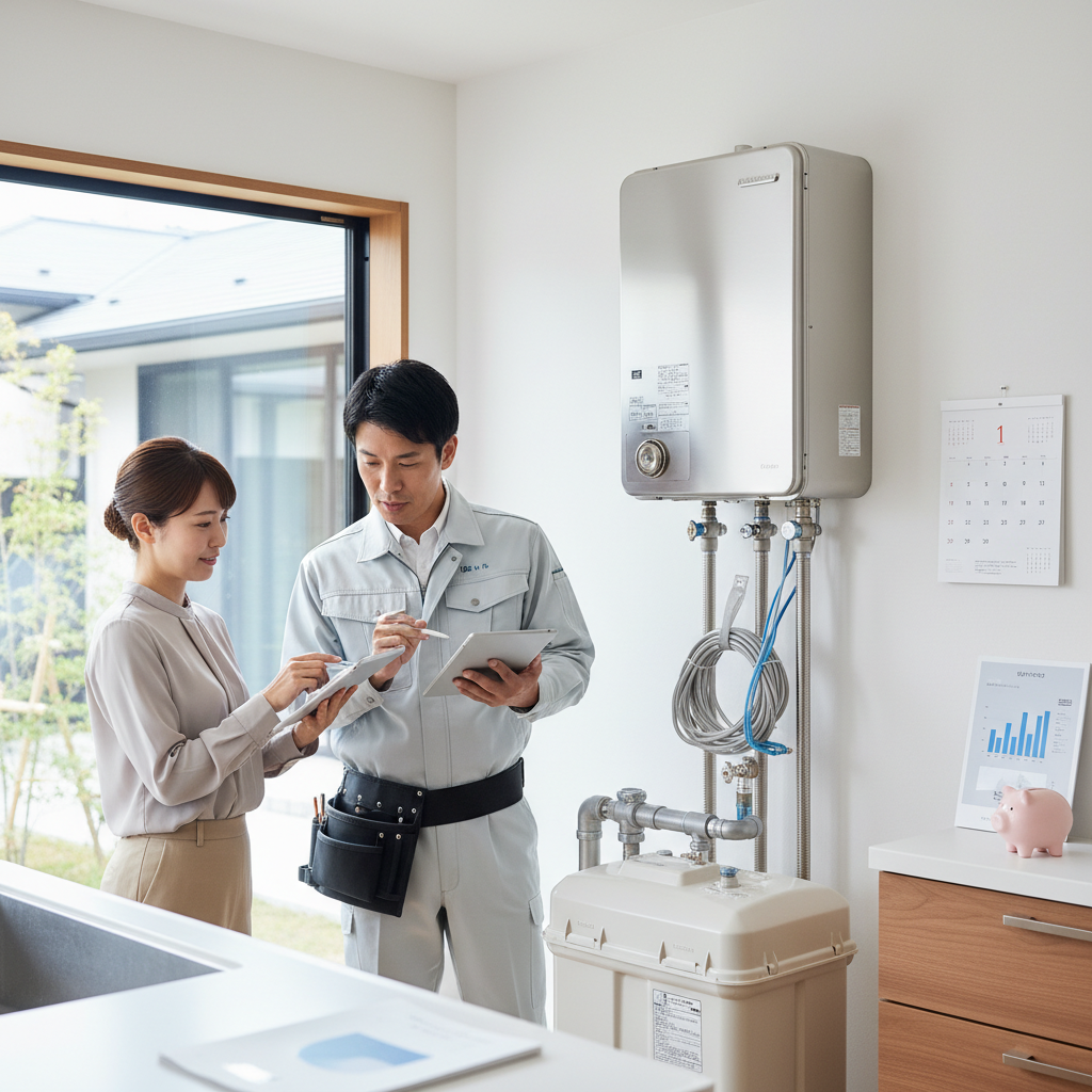 行田市でガス給湯器の補助金はありますか？に関する画像