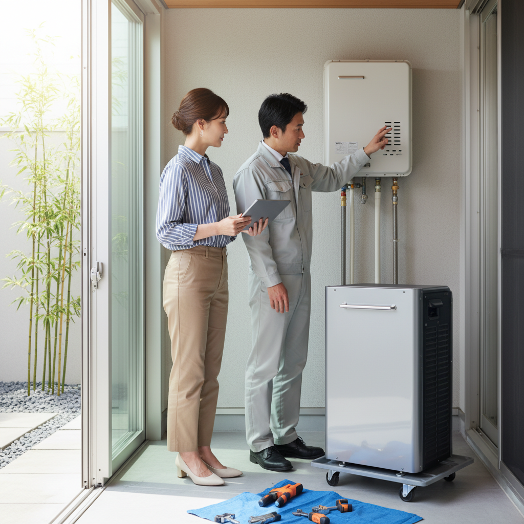 給湯器の交換はどこに頼めばいいですか？に関する画像