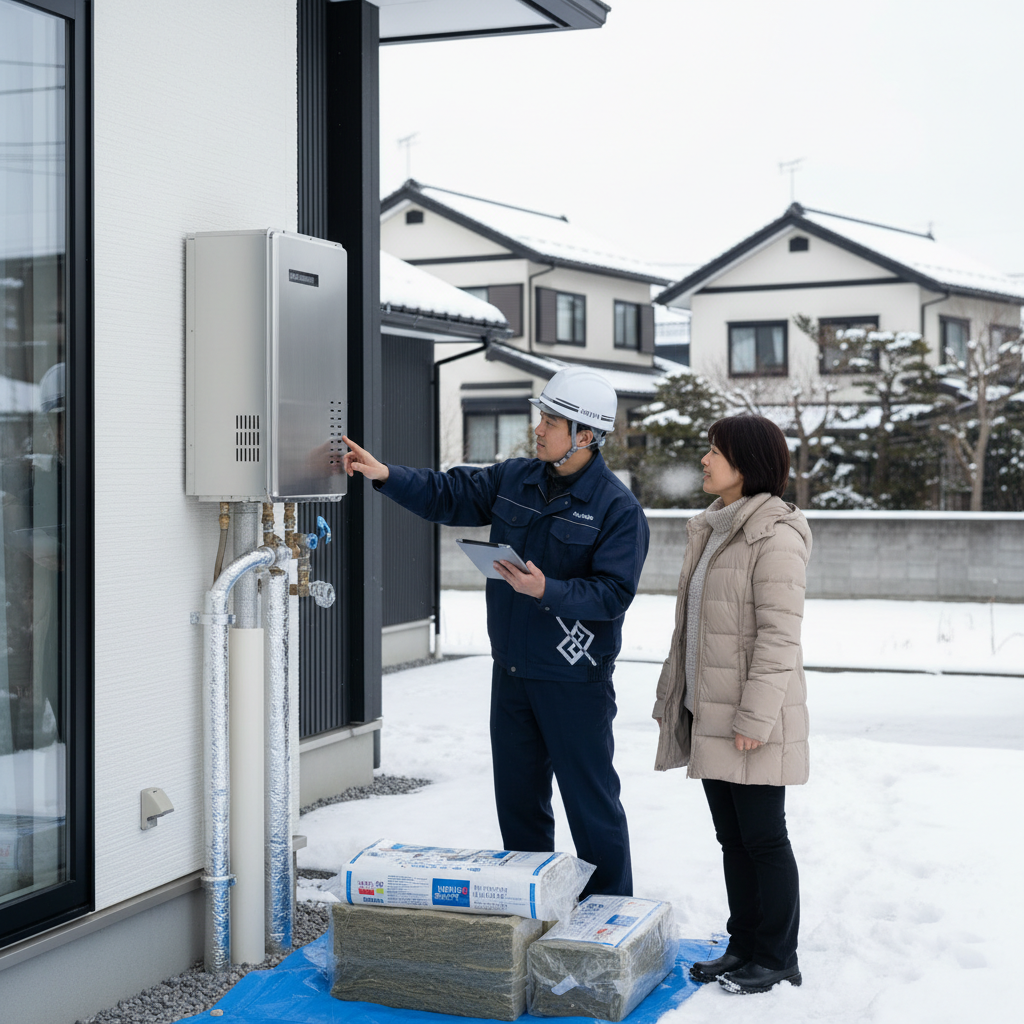 白石市で給湯器交換を成功させるための重要ポイントに関する画像