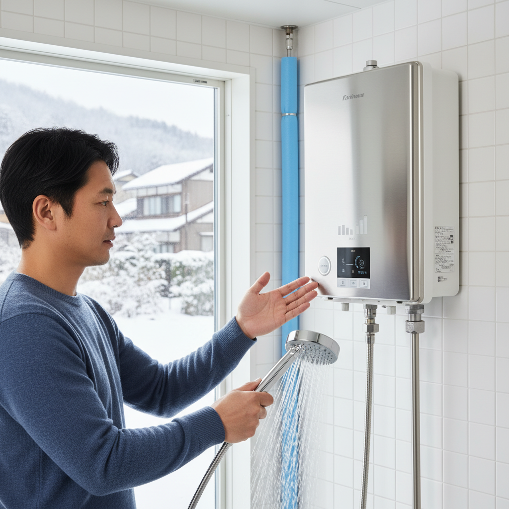 凍結防止機能と号数の選び方に関する画像