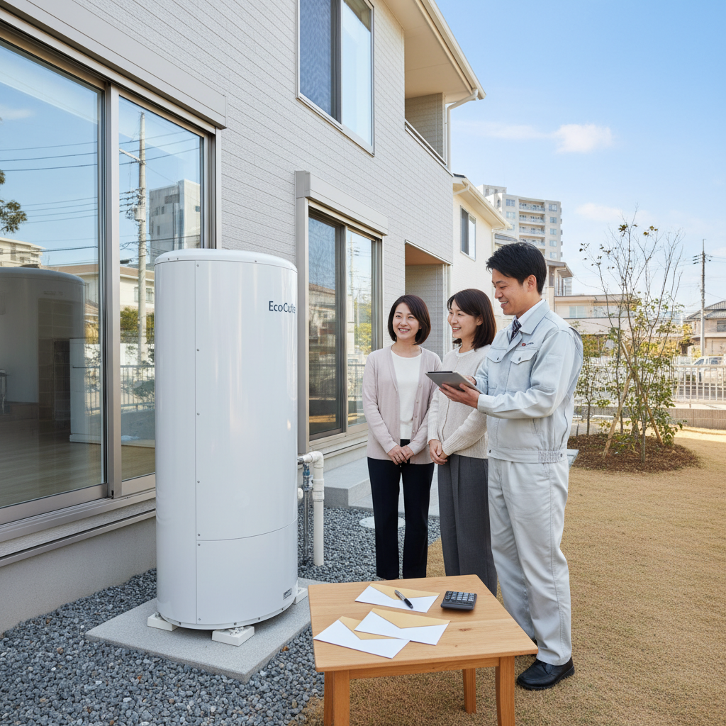 エコキュート 交換 安い・最安値で工事するためのポイントに関する画像