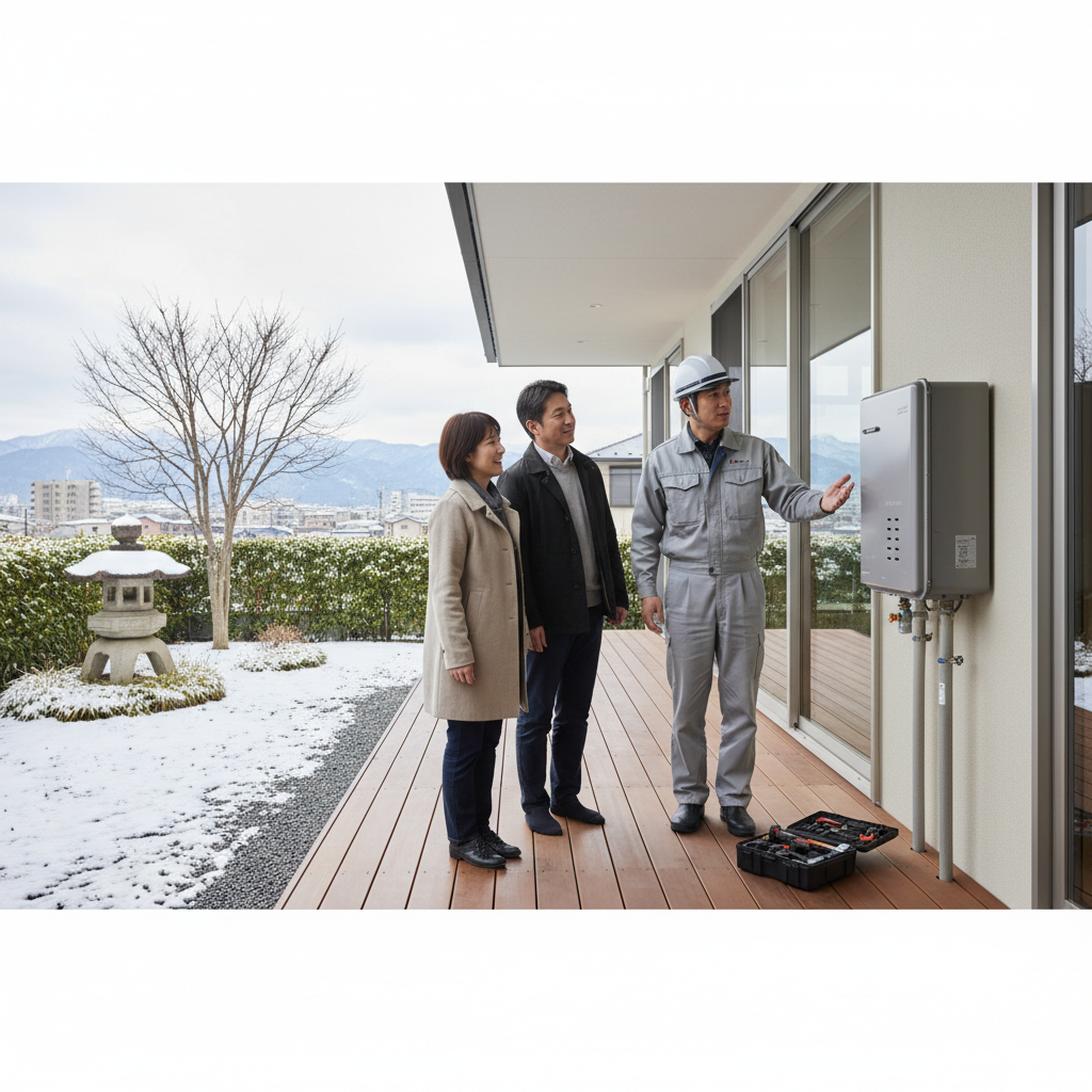 本庄市での給湯器交換を成功させるためにに関する画像