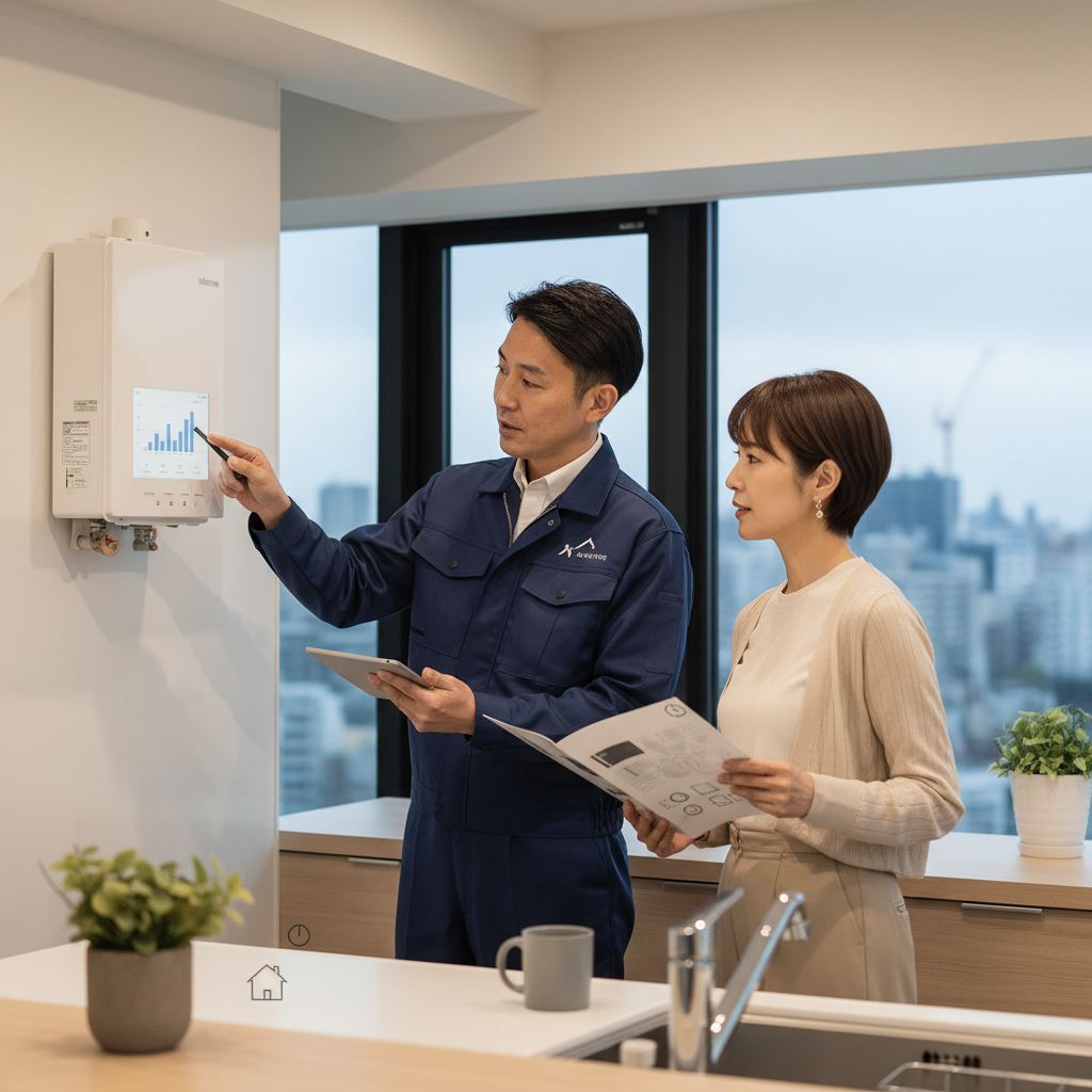 給湯器の交換はどこに頼めばいいですか？に関する画像