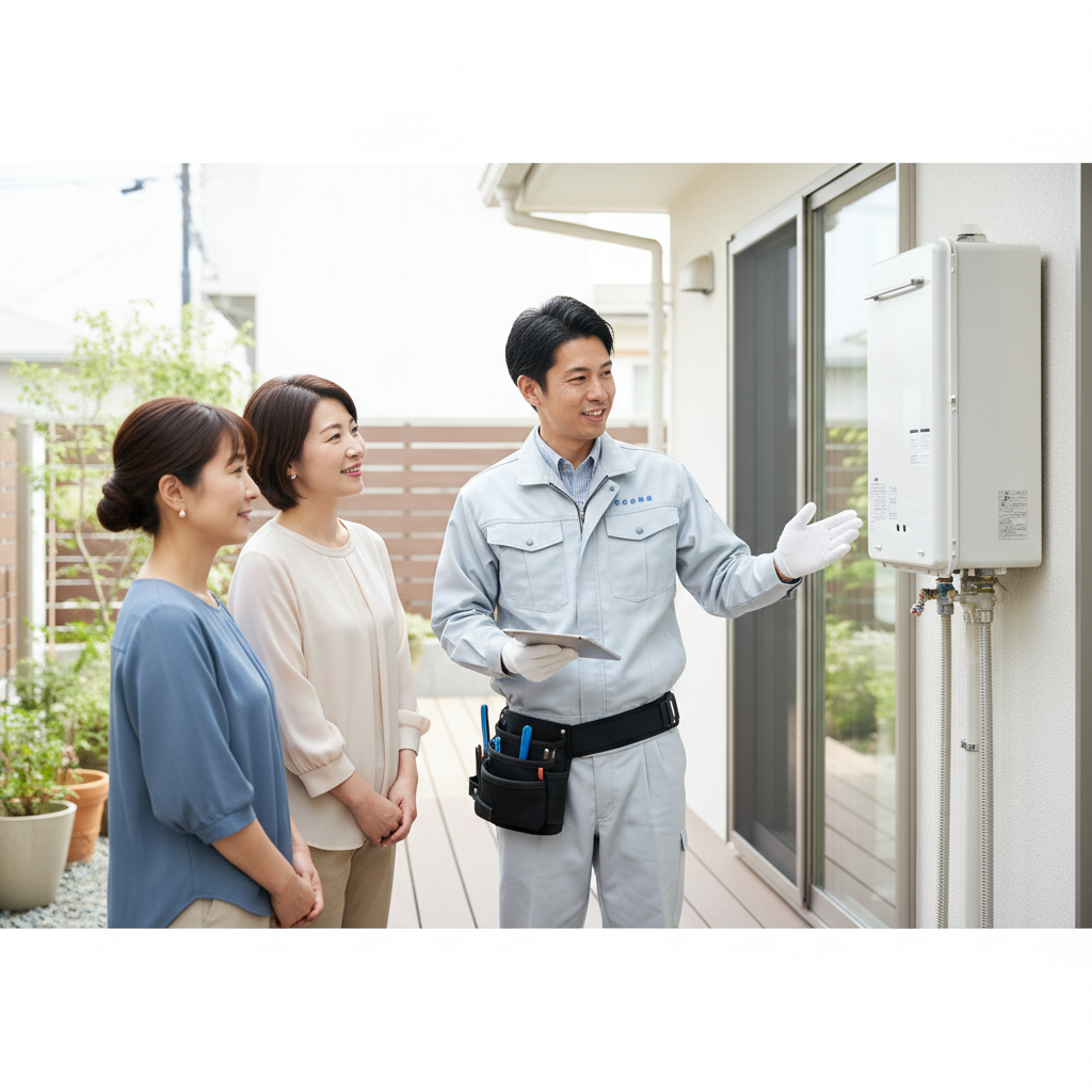 給湯器の交換はどこに頼めばいいですか？に関する画像