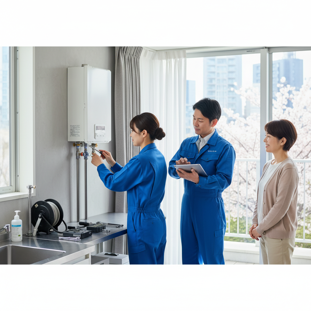 給湯器の交換はどこに頼めばいいですか？に関する画像