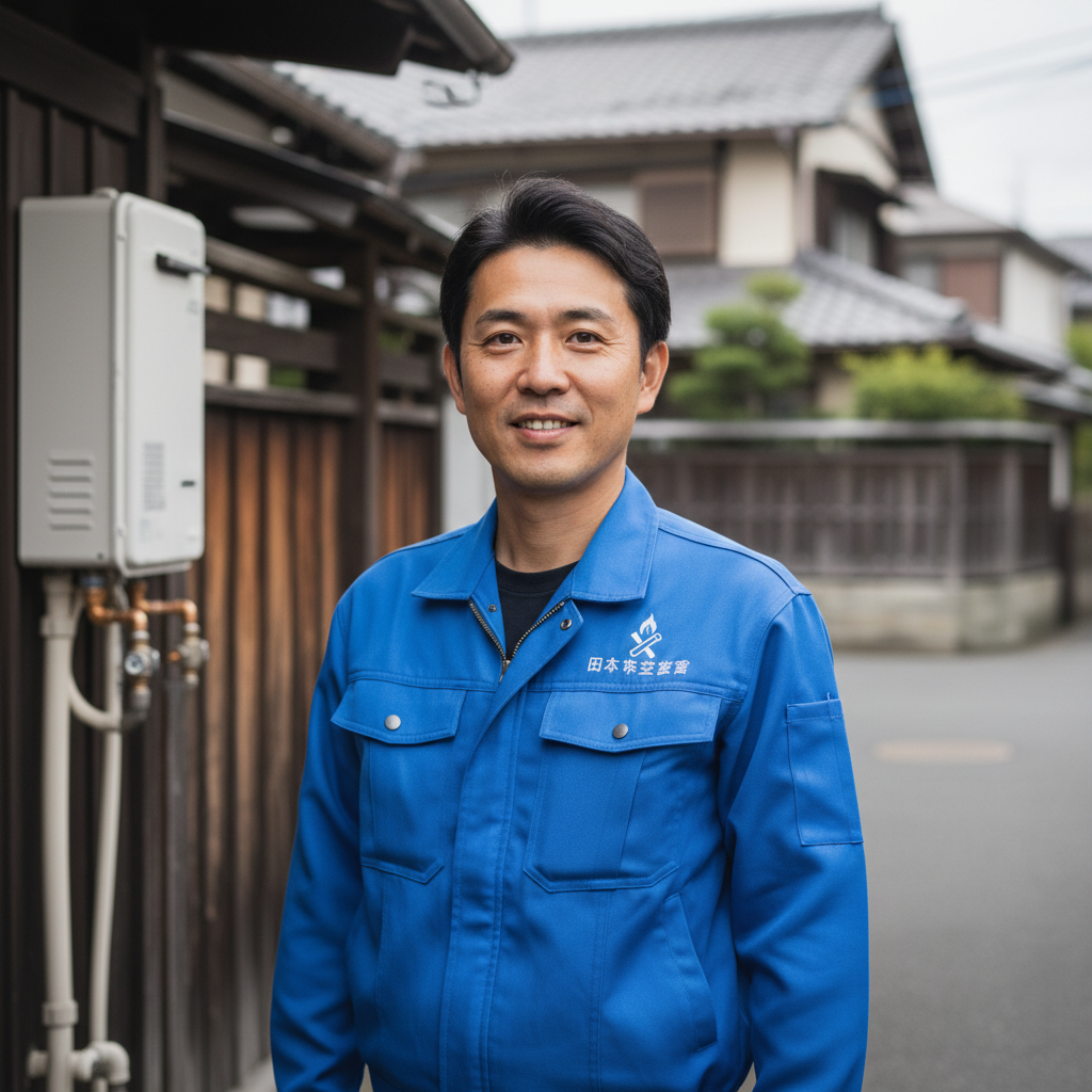 上尾の給湯器・ボイラー専門の職人