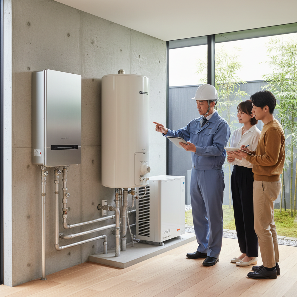 給湯器の種類と交換費用の相場に関する画像