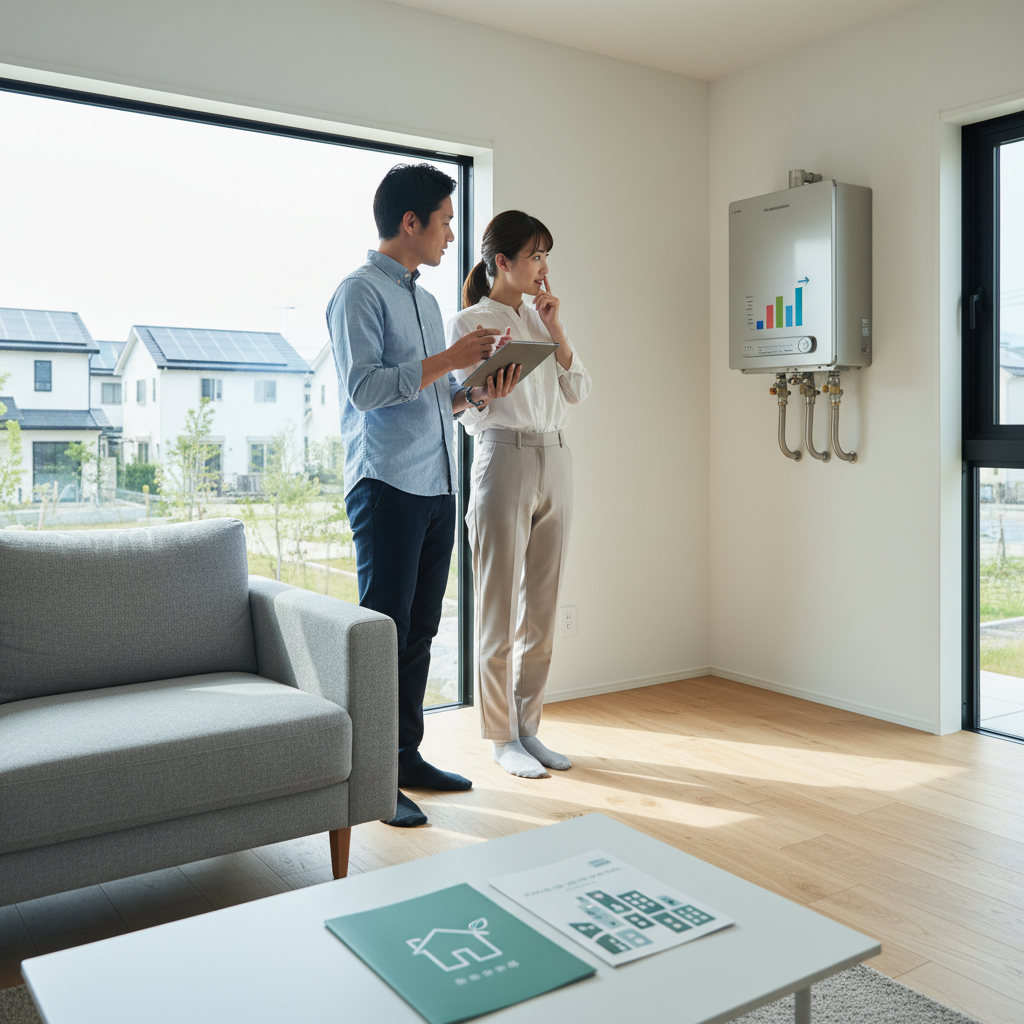 2025年の給湯省エネ事業と草加市独自の補助金制度に関する画像