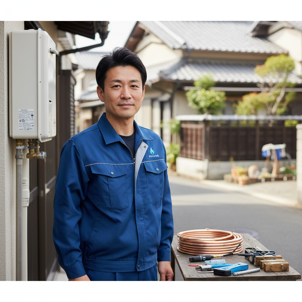 蕨の給湯器・ボイラー専門の職人