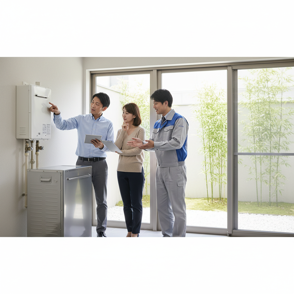 給湯器の交換はどこに頼めばいいですか？に関する画像