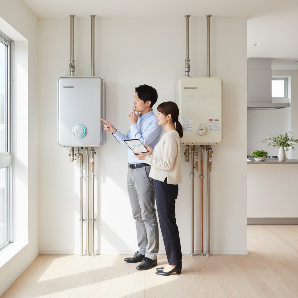 エコジョーズと従来型のどちらを選ぶべきかに関する画像