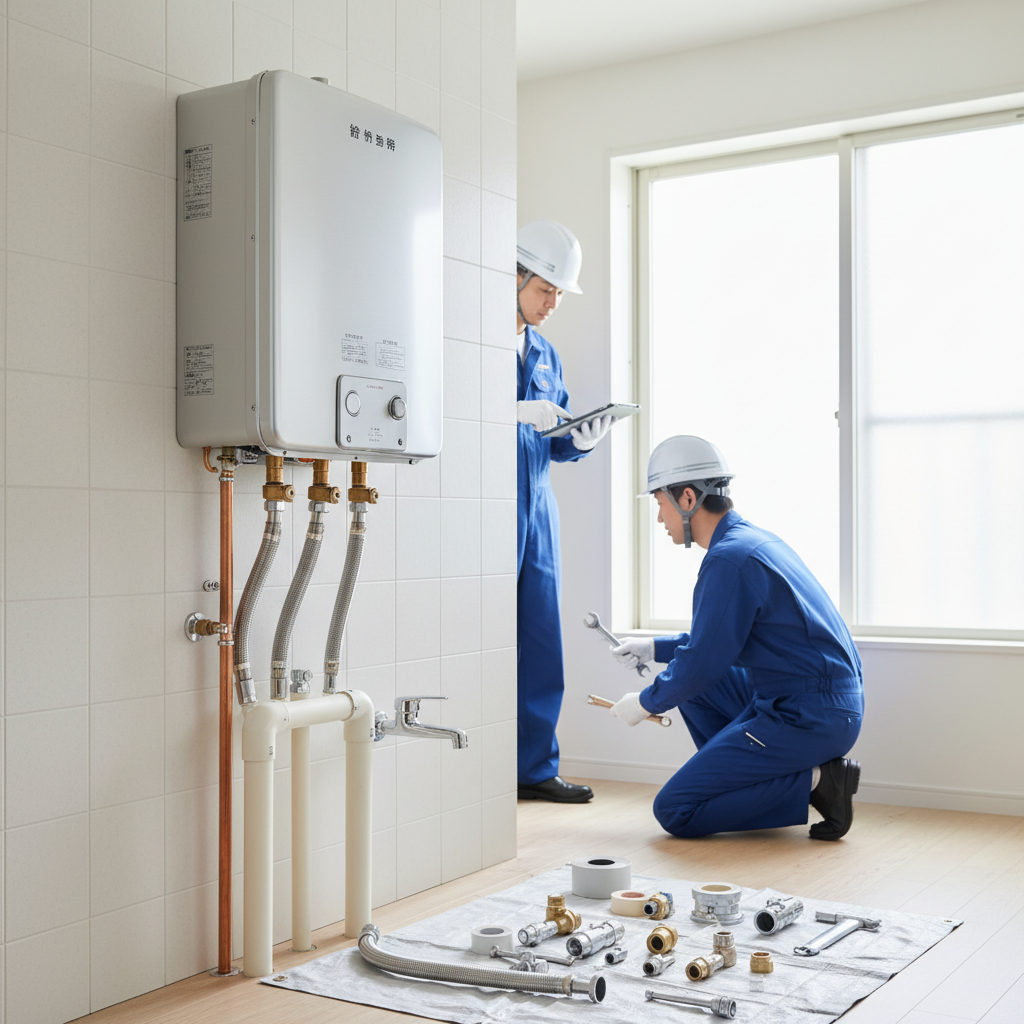 給湯器の交換費用はいくらくらいが目安ですか？に関する画像