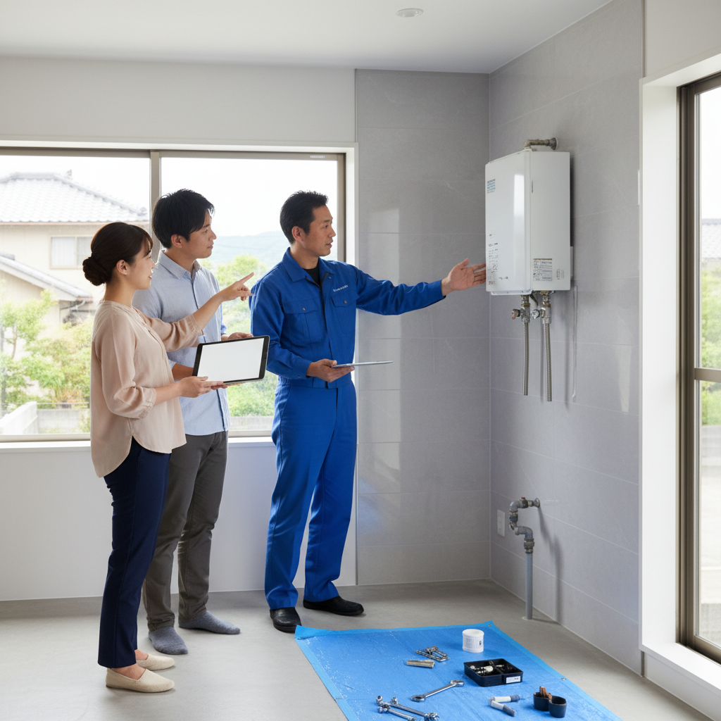 給湯器の交換はどこで頼めばいいですか？に関する画像