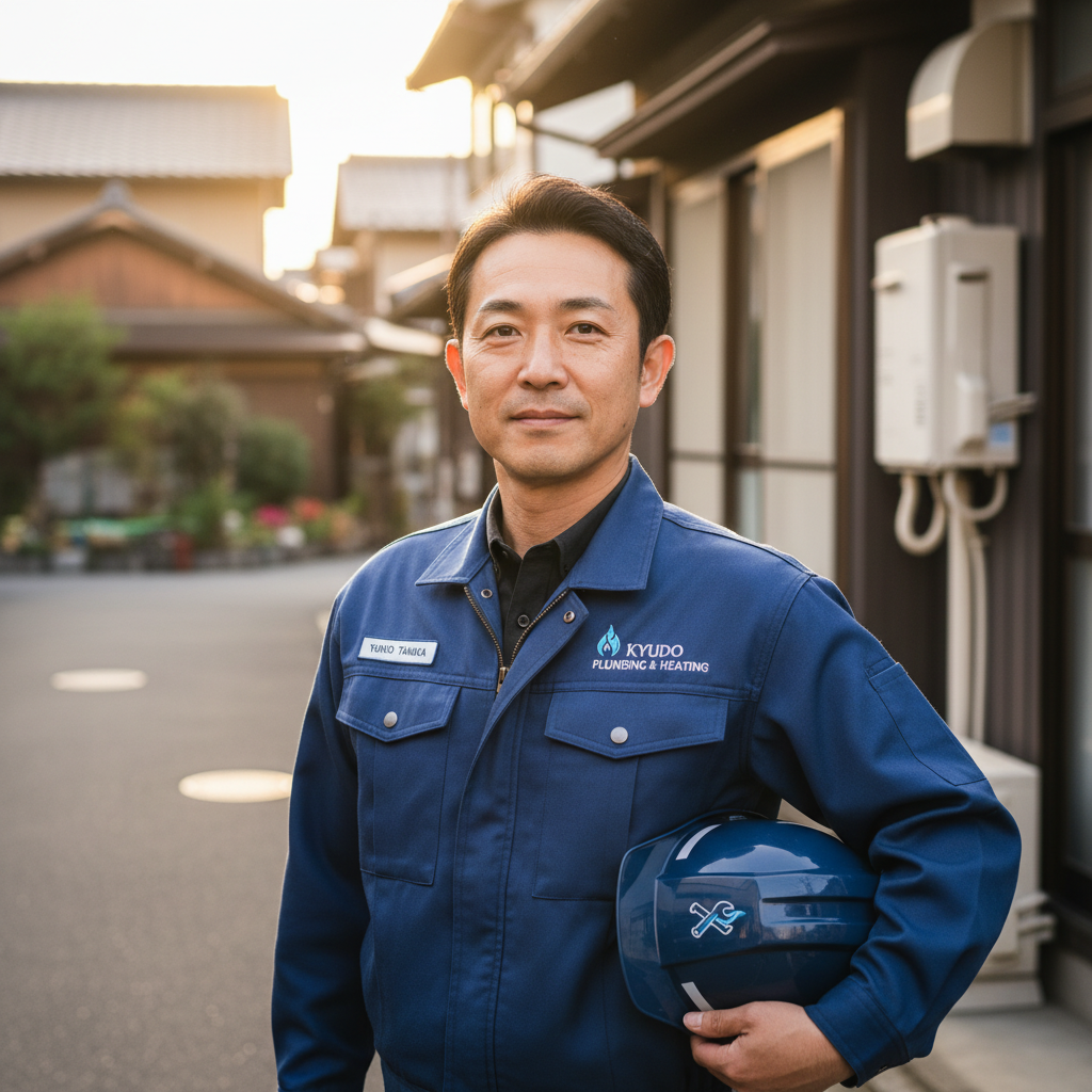 志木の給湯器・ボイラー専門の職人