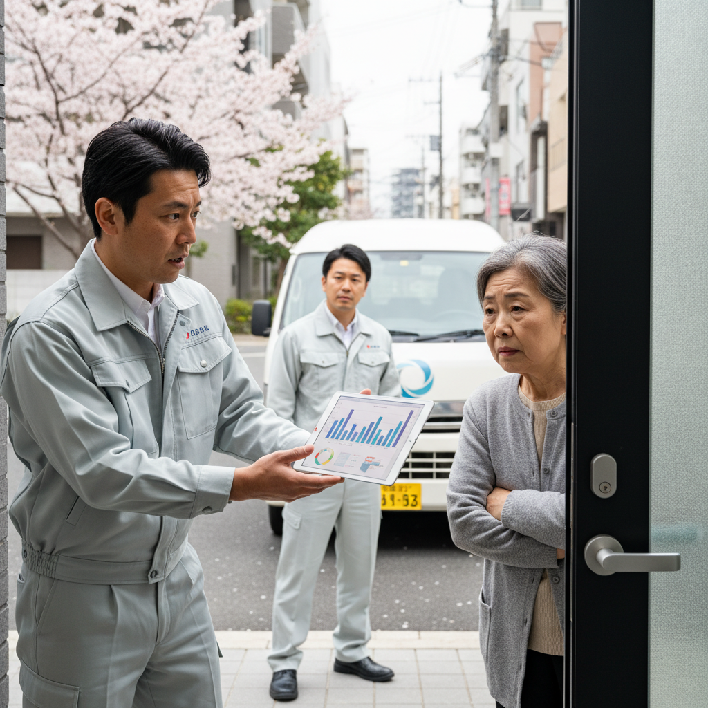 おすすめできない業者の特徴に関する画像