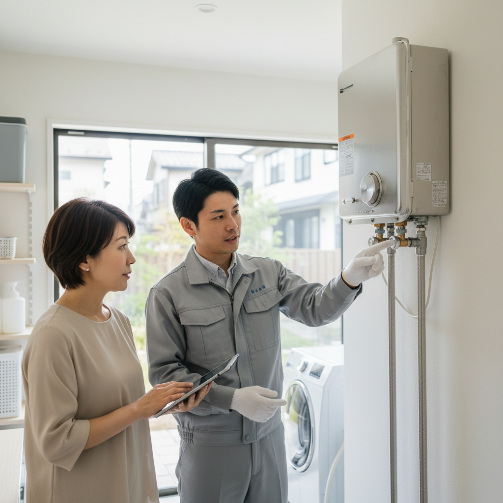 給湯器の交換はどこに頼めばいいですか？に関する画像