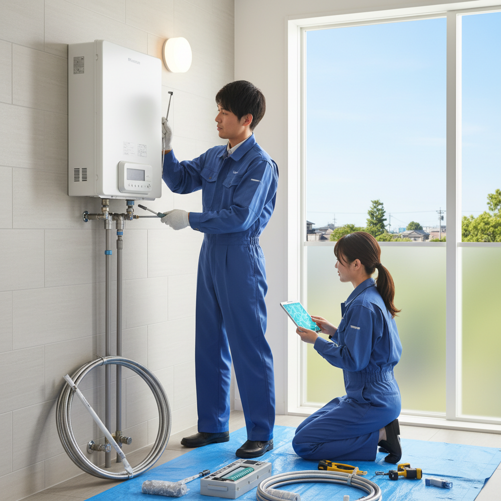 稲城市での給湯器交換を成功させるポイントに関する画像