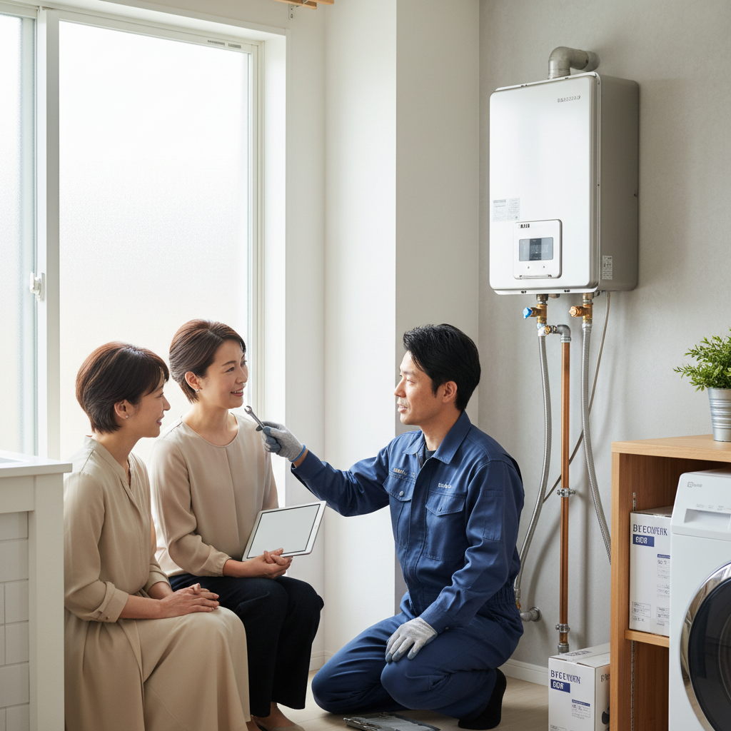 給湯器交換の平均費用はいくらですか？に関する画像