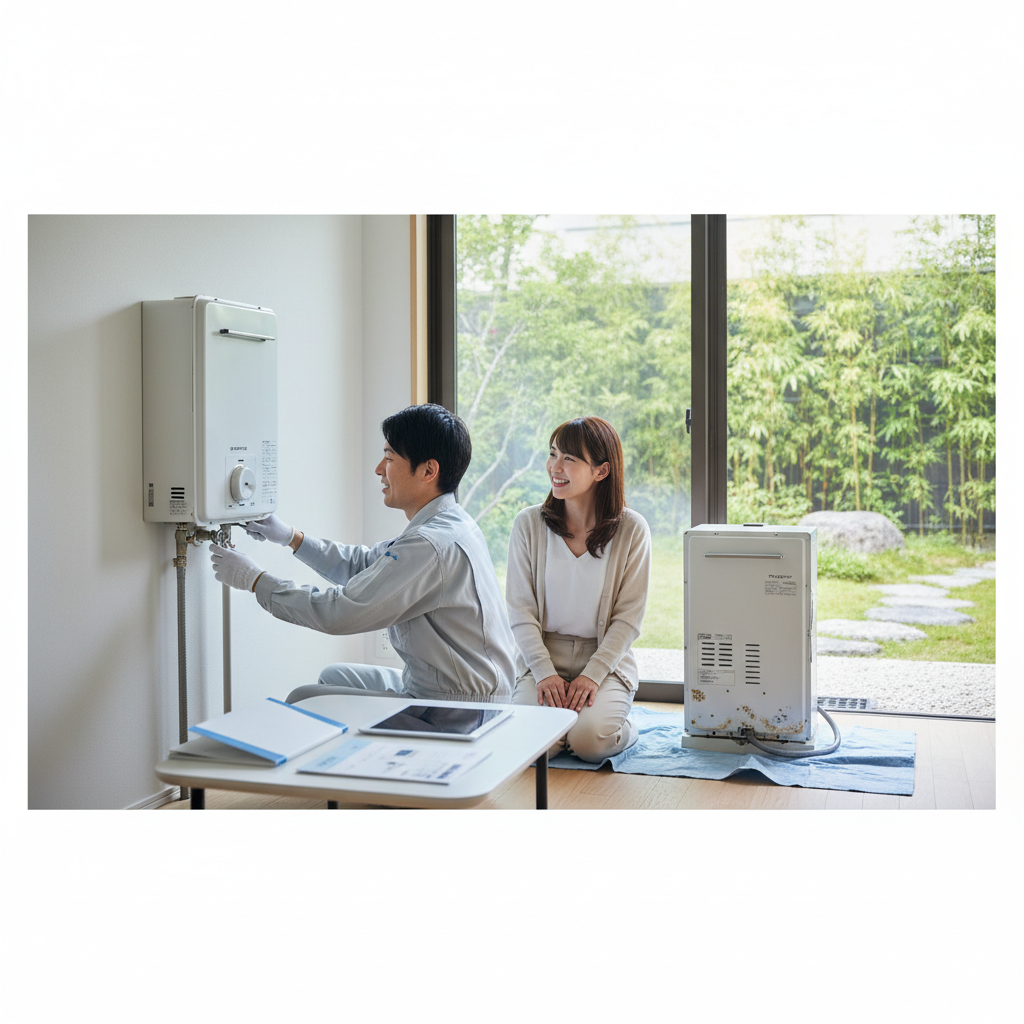 給湯器の交換はどこに頼めばいいですか？に関する画像