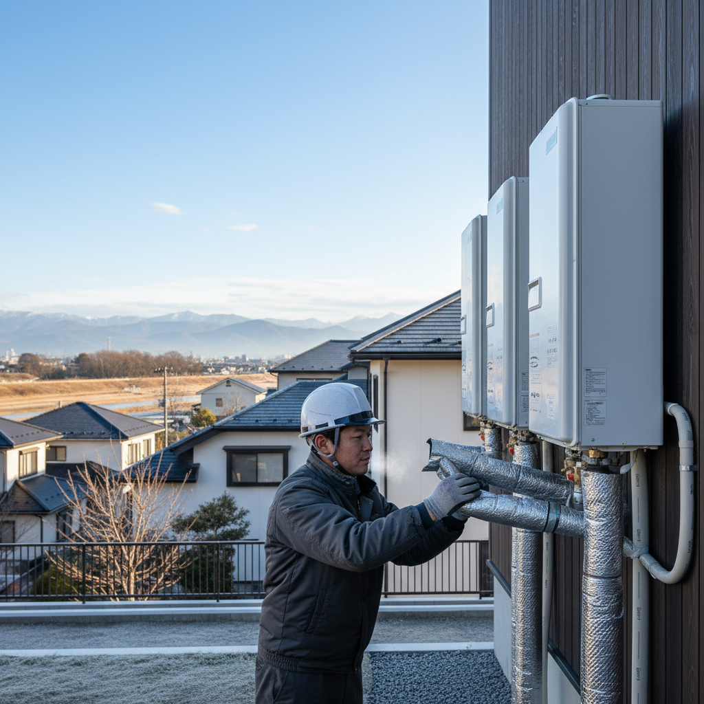 羽村市の気候特性と施工時の注意点に関する画像