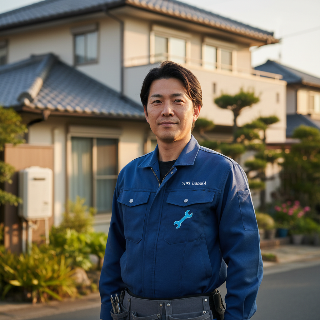 あきる野の給湯器・ボイラー専門の職人