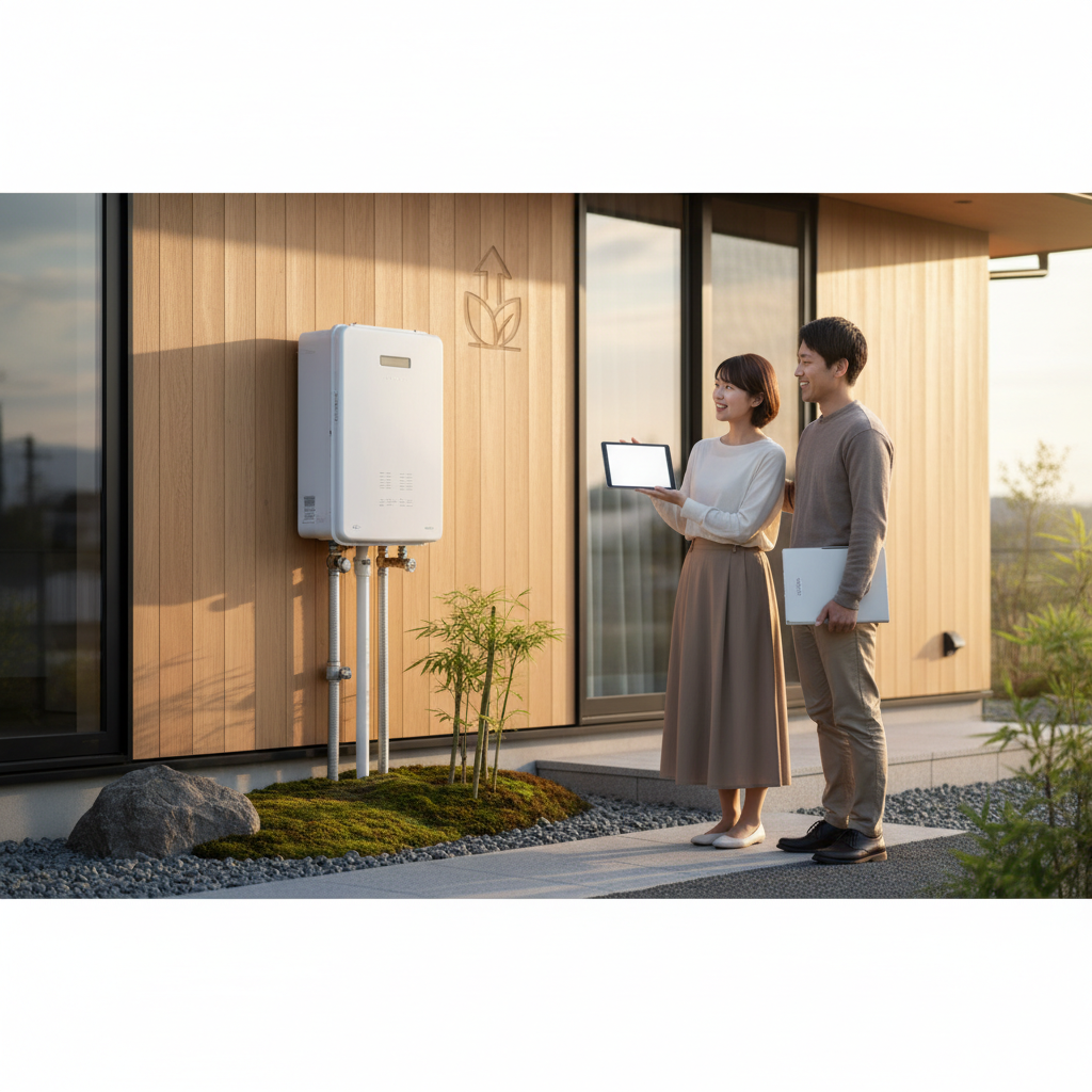 2025年の給湯器補助金制度と申請期限の注意点に関する画像