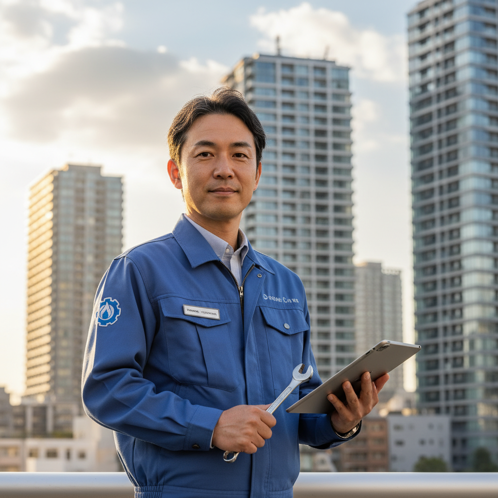 西東京の給湯器・ボイラー専門の職人