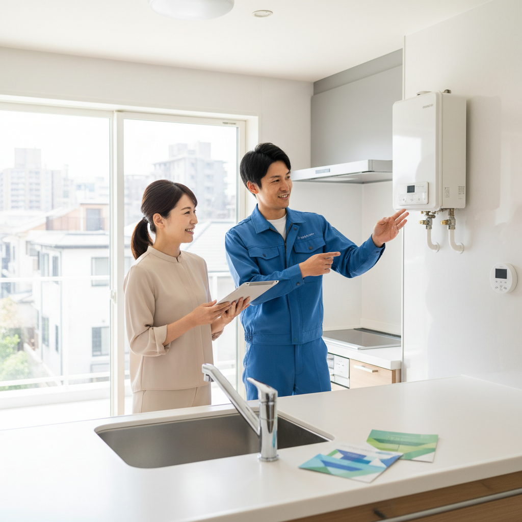 給湯器の買い替えはどこに頼めばいいですか？に関する画像