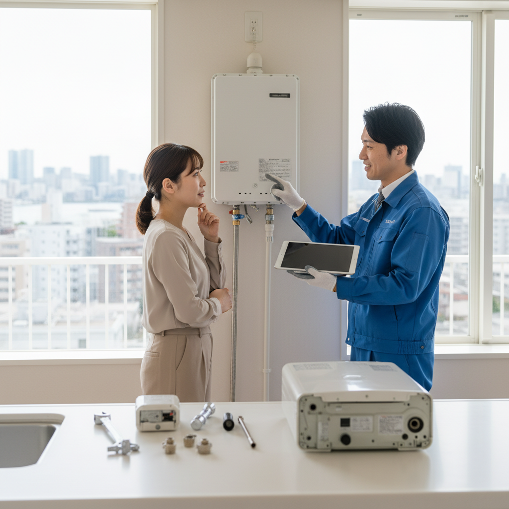 横浜市で給湯器を交換するにはいくらかかりますか？に関する画像