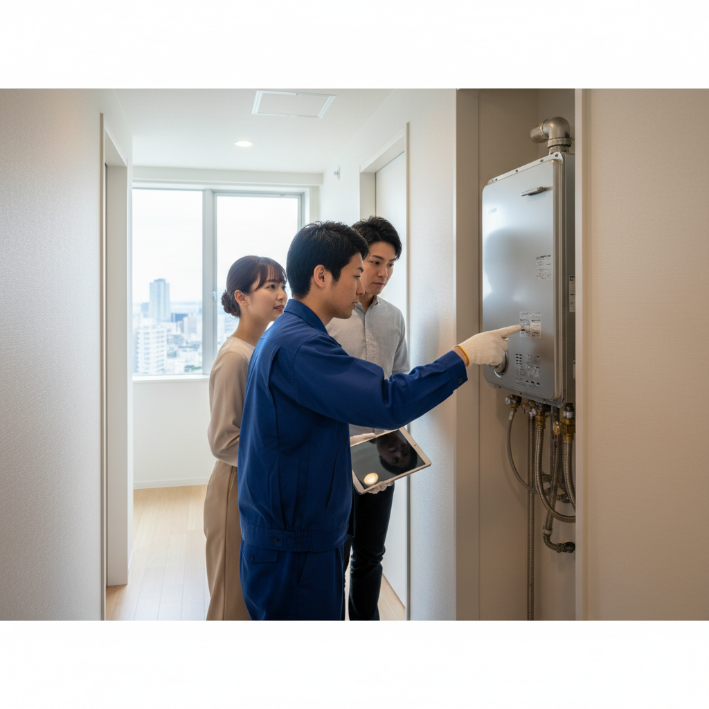 ガス給湯器交換を横浜で依頼する際の評判と業者選びに関する画像