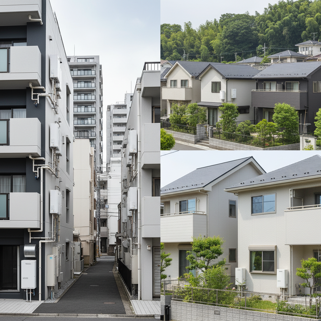 給湯器交換における横浜市青葉区や神奈川県全域の対応事情に関する画像