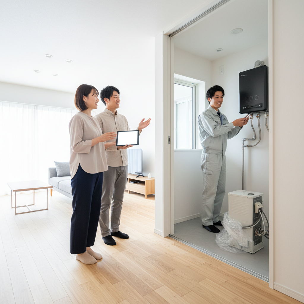 くらしのマーケットで給湯器交換を頼むメリットとデメリットに関する画像