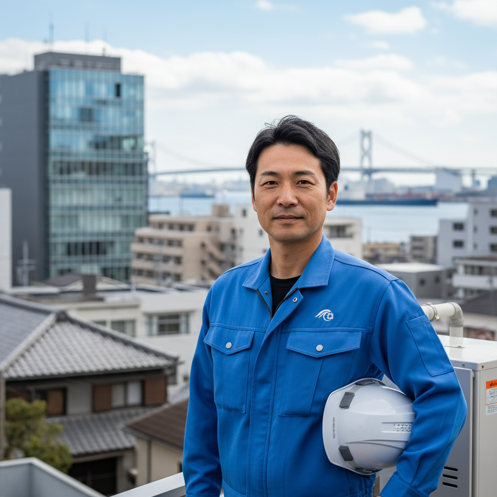 横浜の給湯器・ボイラー専門の職人