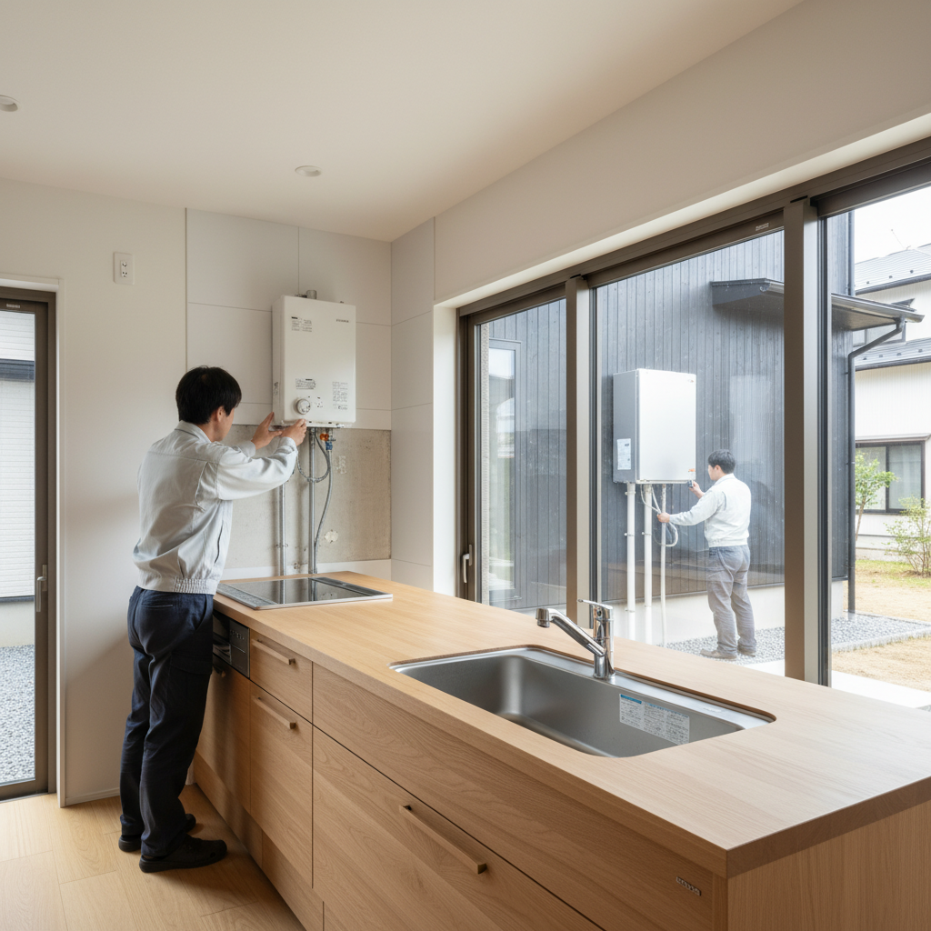 瞬間 湯沸かし器 から給湯器 費用に関する画像