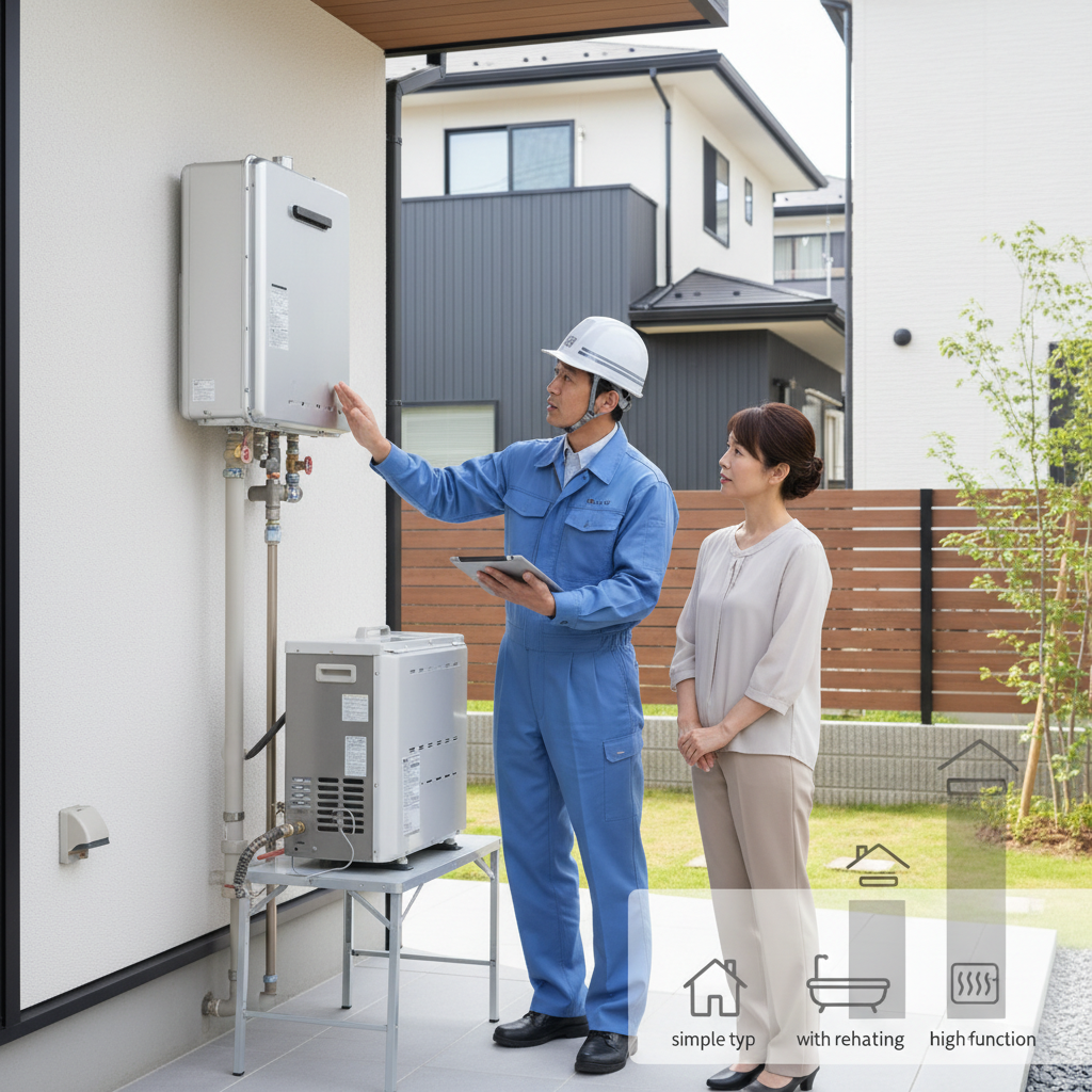 給湯器交換の平均費用はいくらですか？に関する画像