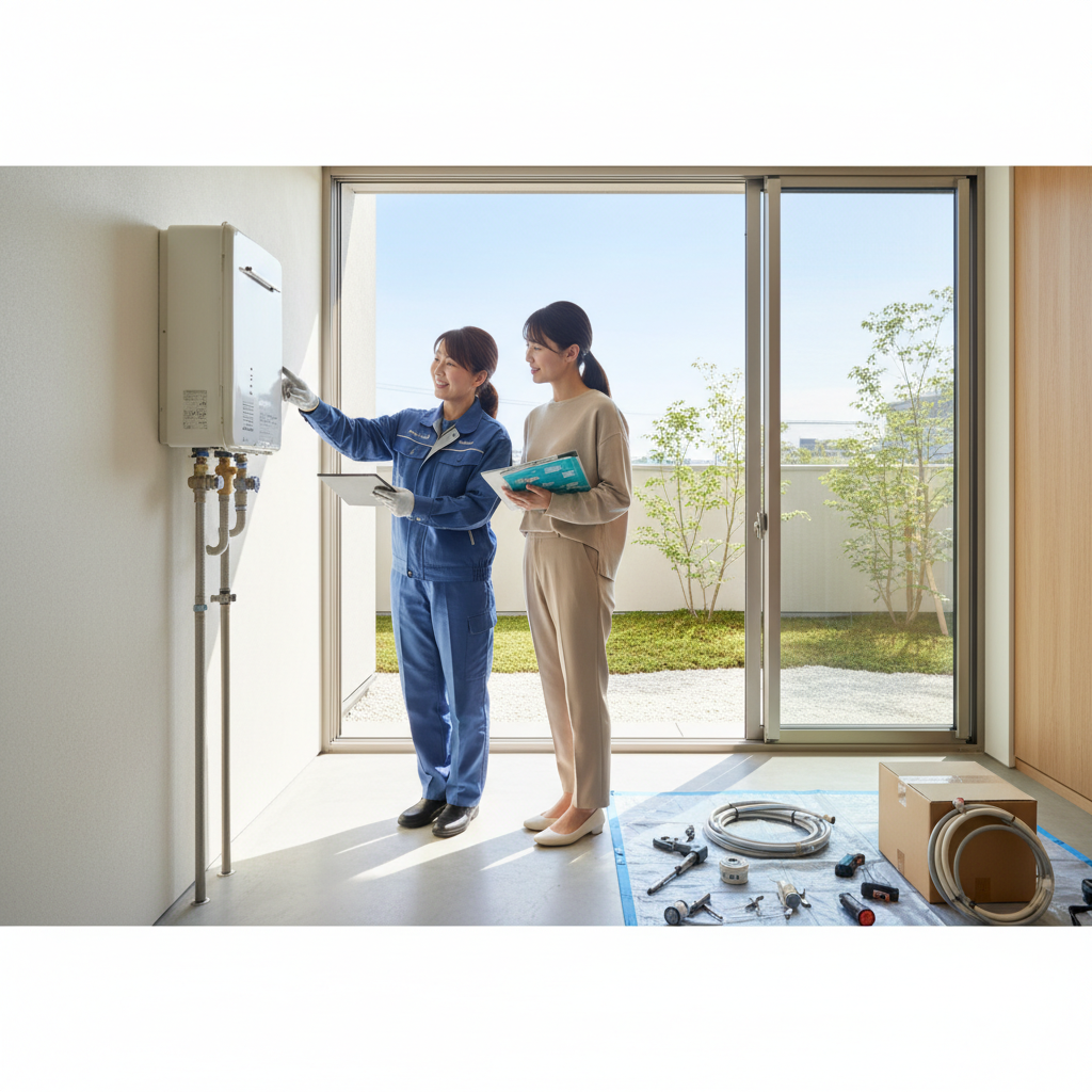 給湯器の交換はどこに頼めばいいですか？に関する画像