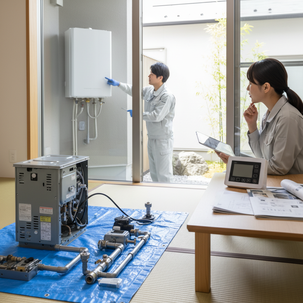 給湯器交換にかかる費用の内訳に関する画像