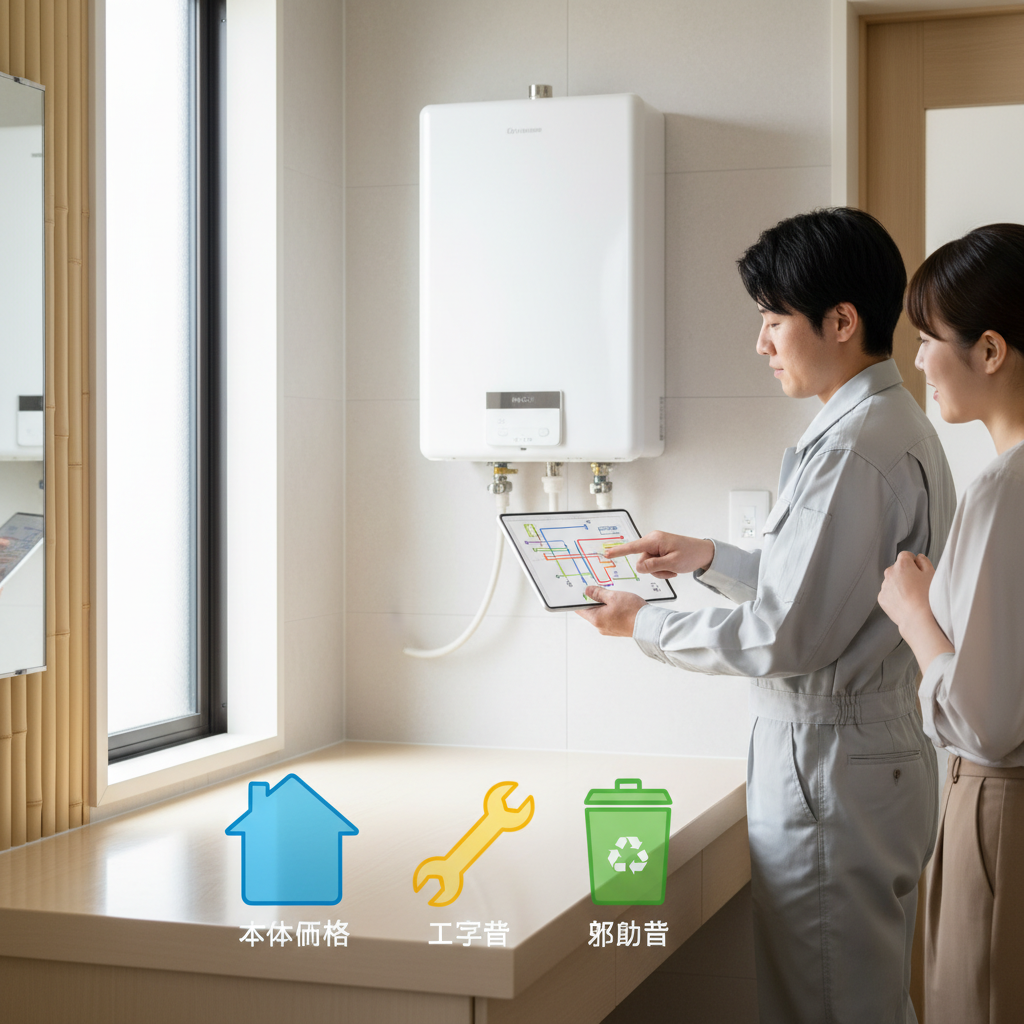 タイプ別に見る交換費用の相場と内訳に関する画像