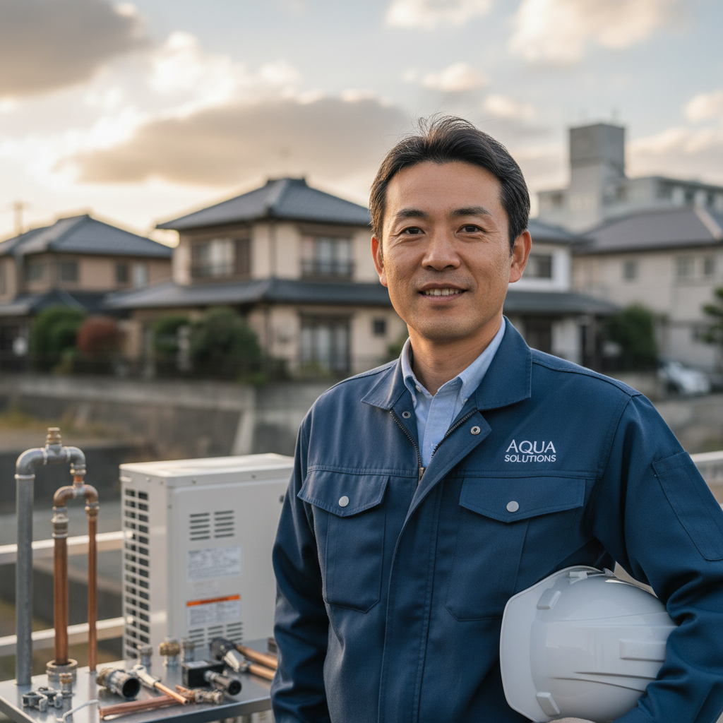 川崎の給湯器・ボイラー専門の職人