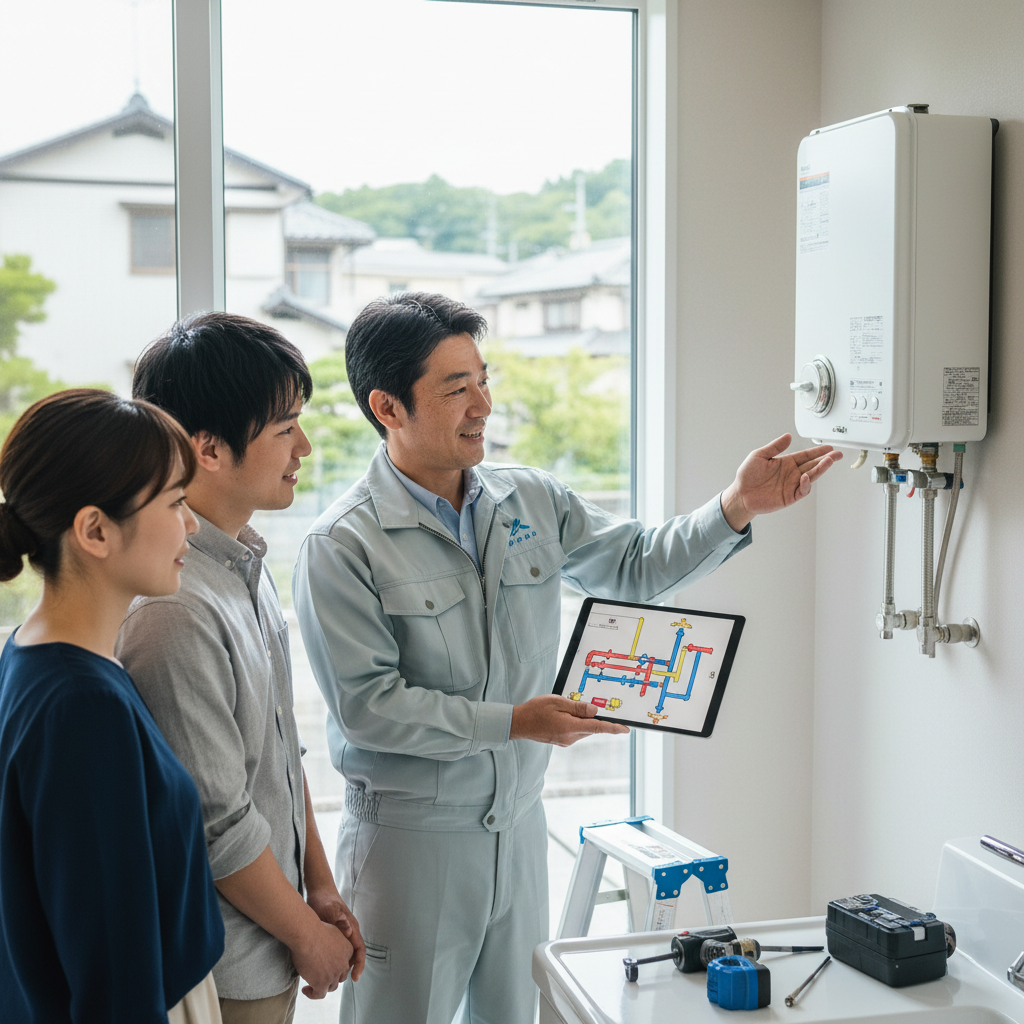 給湯器の交換はどこに頼めばいいですか？に関する画像