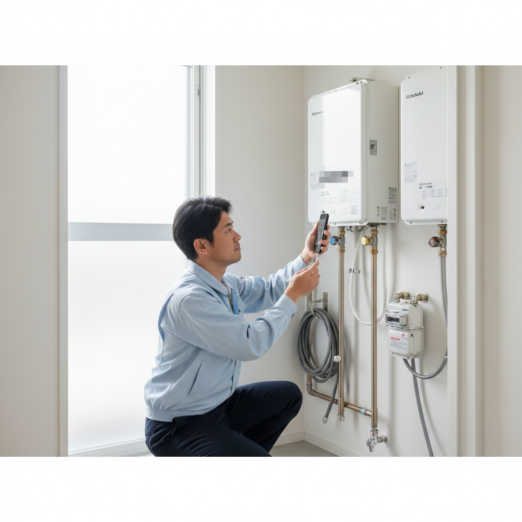 リンナイ取替検索給湯器と後継機種の探し方に関する画像