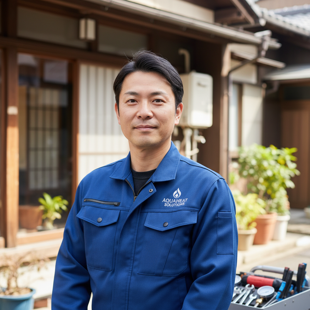 小美玉の給湯器・ボイラー専門の職人