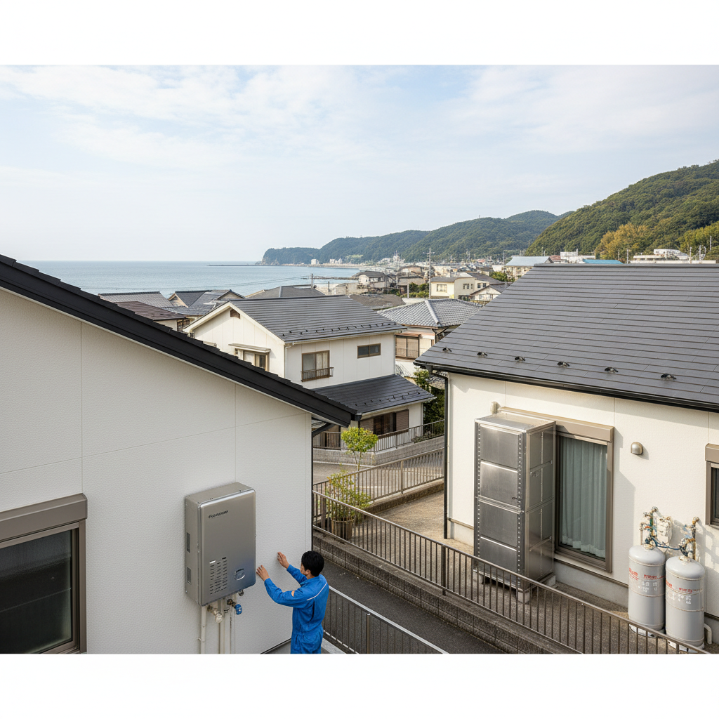 君津市エリア特有の給湯器交換事情と費用相場に関する画像