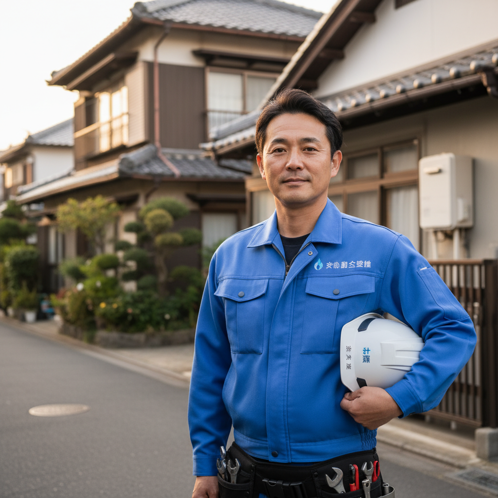 多摩の給湯器・ボイラー専門の職人